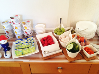 Frühstückszimmer Pension Schüßler